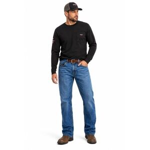 ARIAT FR Relaxed Boot Cut CAT 2 Flame Resistant Jeans 32x32‎ Workwear Denim Wear